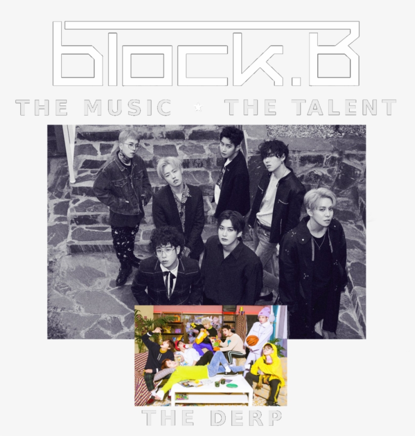 Zico, Park Kyung, Jaehyo, P - Block B Black And White, transparent png #3763131