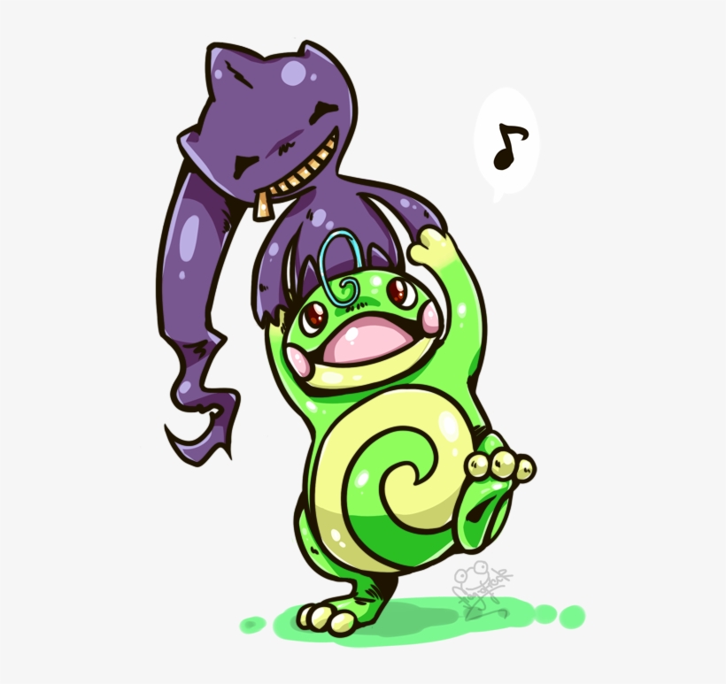 Gift Politoed Banette By Frog Of Rock - Politoed, transparent png #3763249