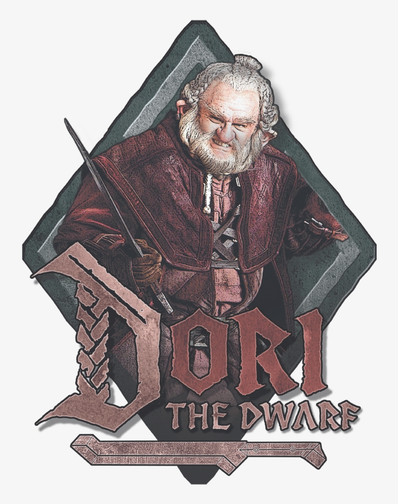 The Hobbit Dori Youth Hoodie - Kids T-shirt: Youth: The Hobbit - Dori, 3x3in., transparent png #3763470