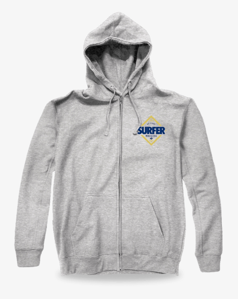 Surfer Sweatshirts 80s Mag Zip Hoodie - Surfer Sweatshirt, transparent png #3763630