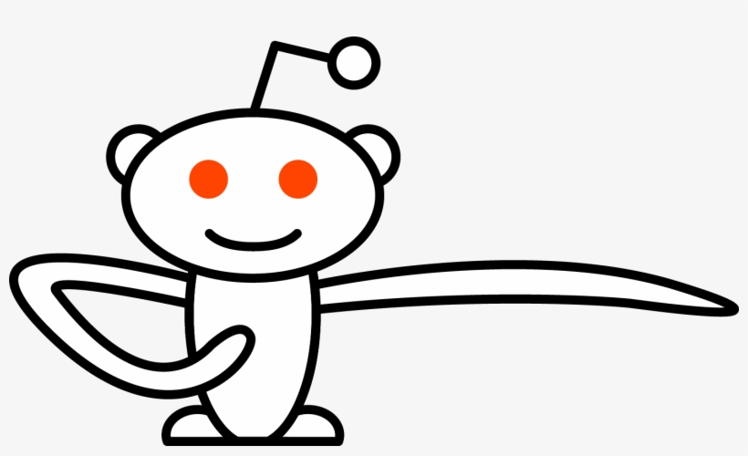 A Long Armed Snoo - Reddit Alien, transparent png #3763708