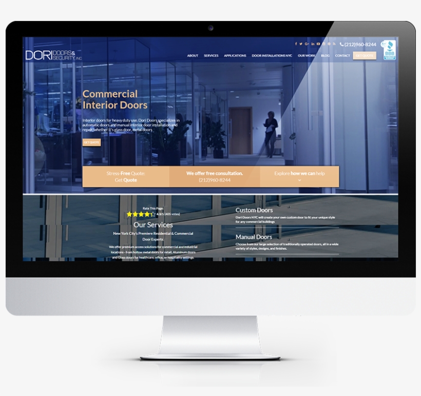 Dori Doors Desktop View - Oraiko, transparent png #3763866