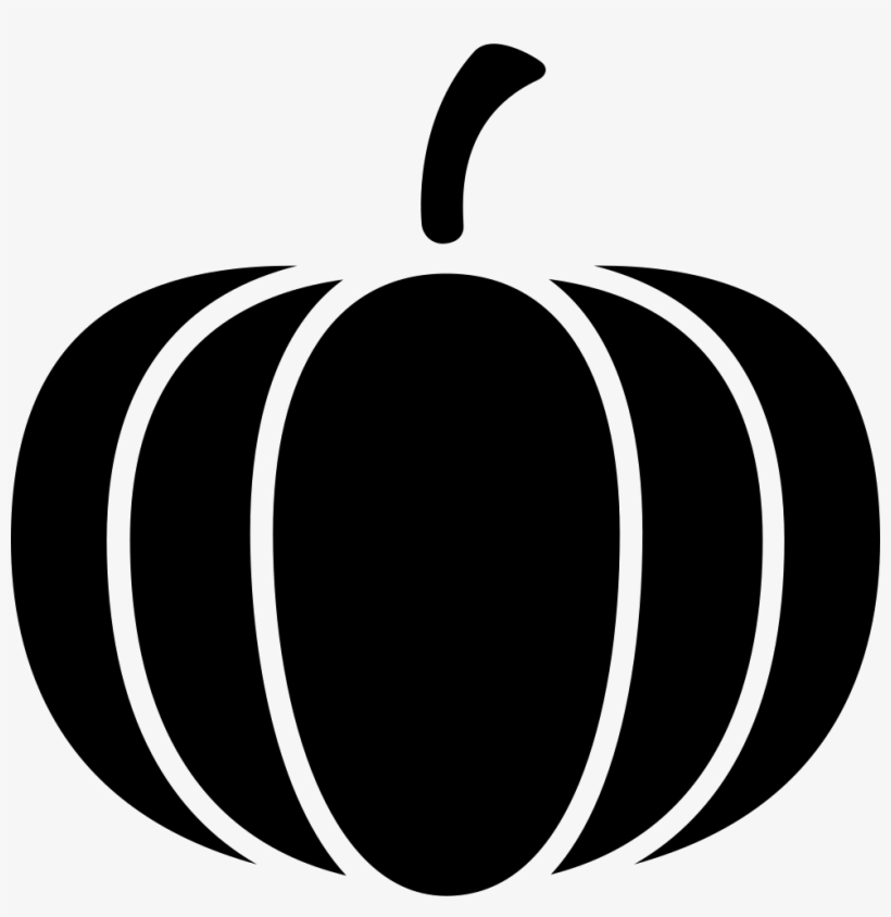 Pumpkin Vegetable Svg Png Icon Free Download - Pumpkin Silhouette Png, transparent png #3765545