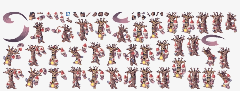 Decorated Evil Tree Xm Tree - Cartoon, transparent png #3765723