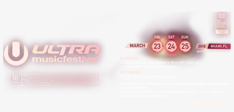 Ultra Music Festival, transparent png #3765940