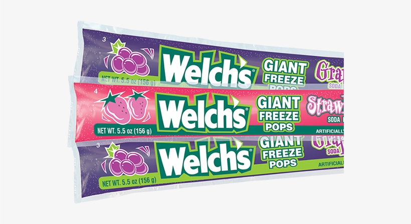 Welch's Soda Pop - Welch's Giant Freeze Pops, transparent png #3766082