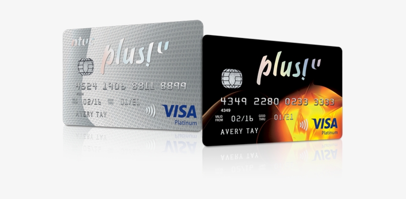 Visa Card - Ocbc Ntuc Credit Card, transparent png #3766129
