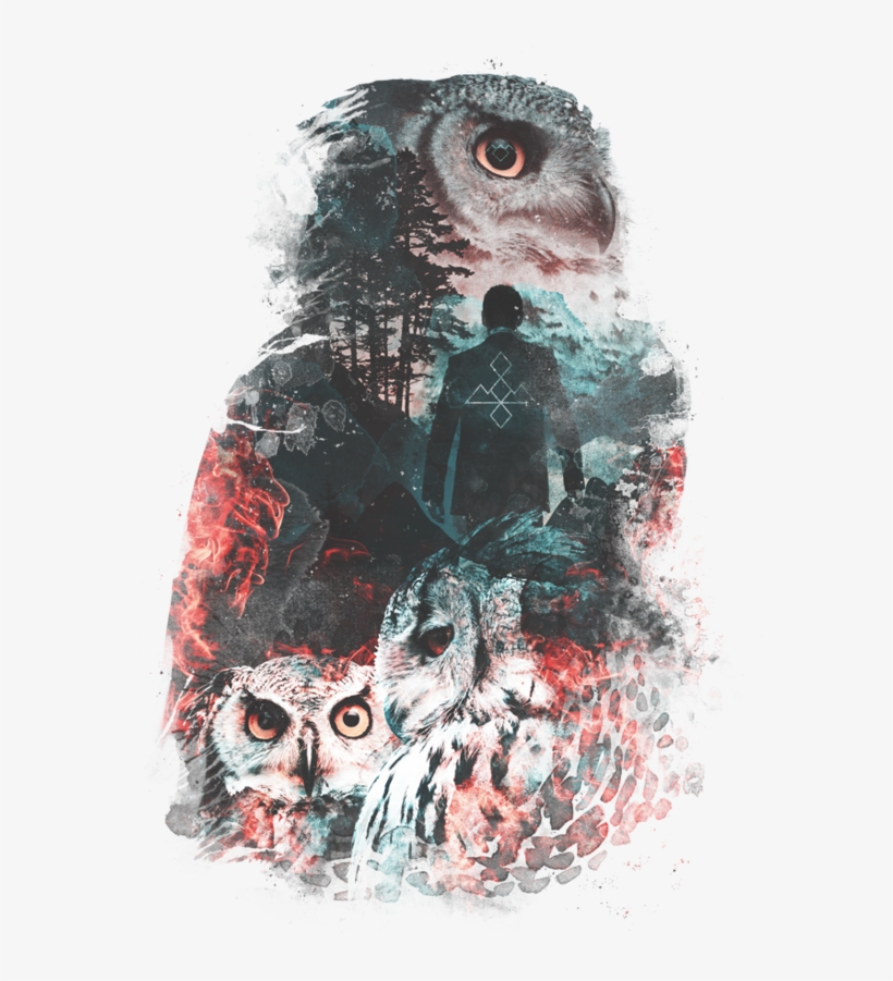 Not What They Seem Inspired By Twin Peaks Wall Tapestry, transparent png #3766480