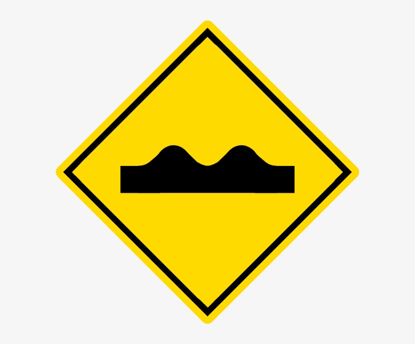 Jalan Tidak Rata - Speed Bumps Clip Art, transparent png #3766625