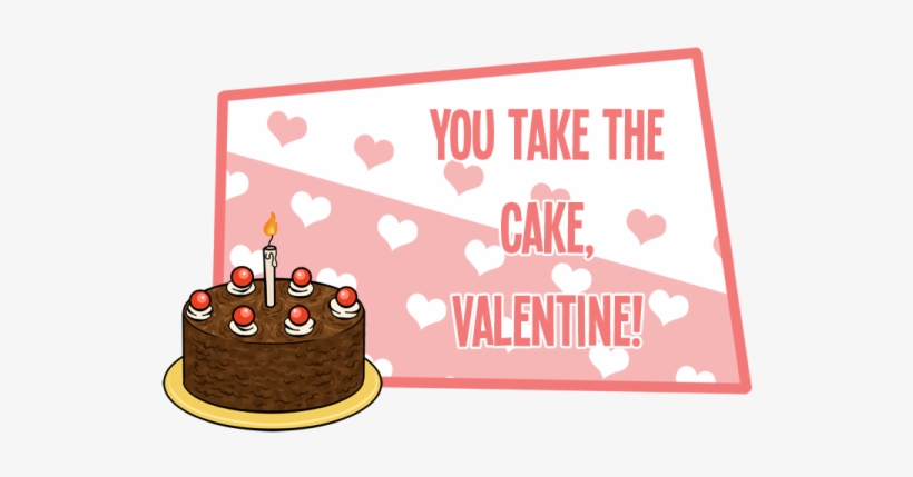 Take The Cake - Valentine's Day, transparent png #3766730