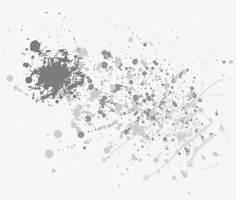 G G 2018 Splatter Paint Only In Black - Bloody Rise Of Axis Video, transparent png #3766949