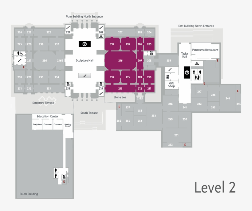 Living St - Louis - Modern Art - Saint Louis Art Museum Plan, transparent png #3767022