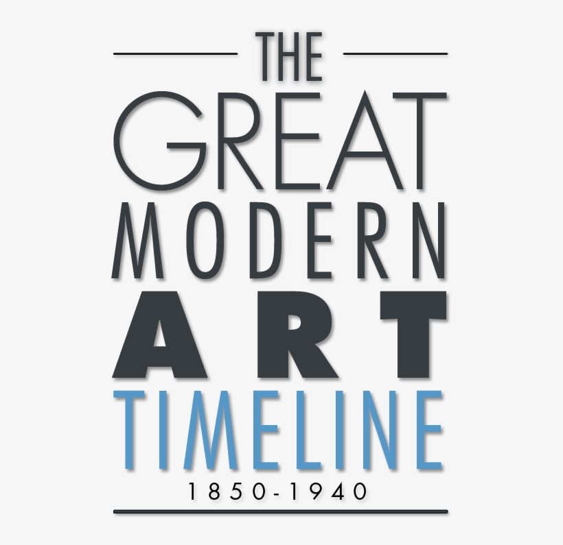 History timeline art modern