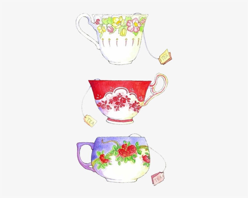 Teacup Clipart Png Tumblr - Tea Png, transparent png #3767254