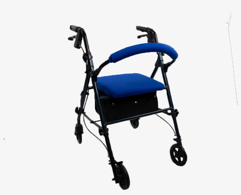 1234 - Crutcheze Sport Pink Rollator Walker Seat And Backrest, transparent png #3767404