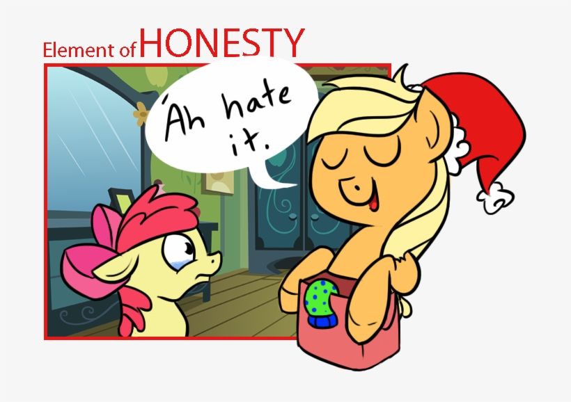 Apple Bloom, Applejack, Artist - Element Of Honesty, transparent png #3768120
