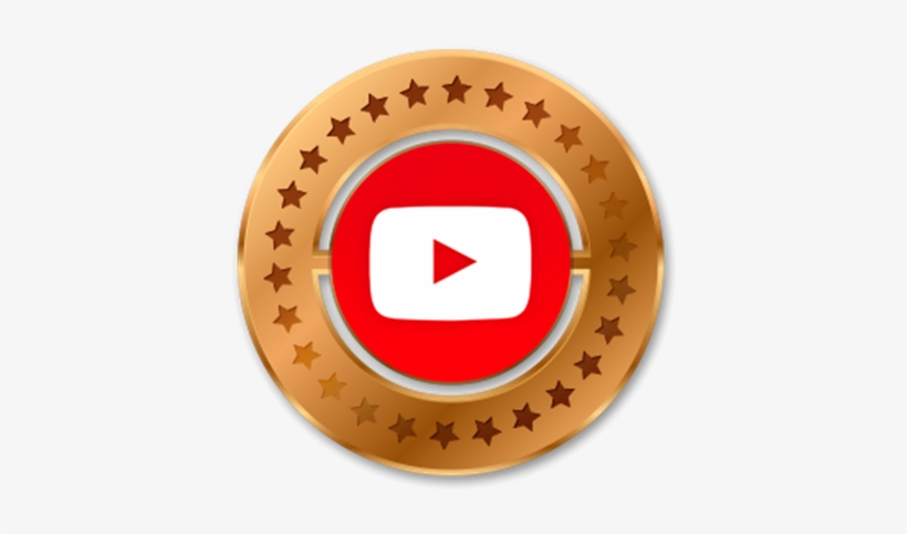 1 Youtube View - Round Border Of American Flag, transparent png #3768494