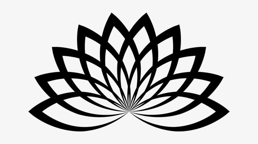 Free Lotus Line Art, transparent png #3768616