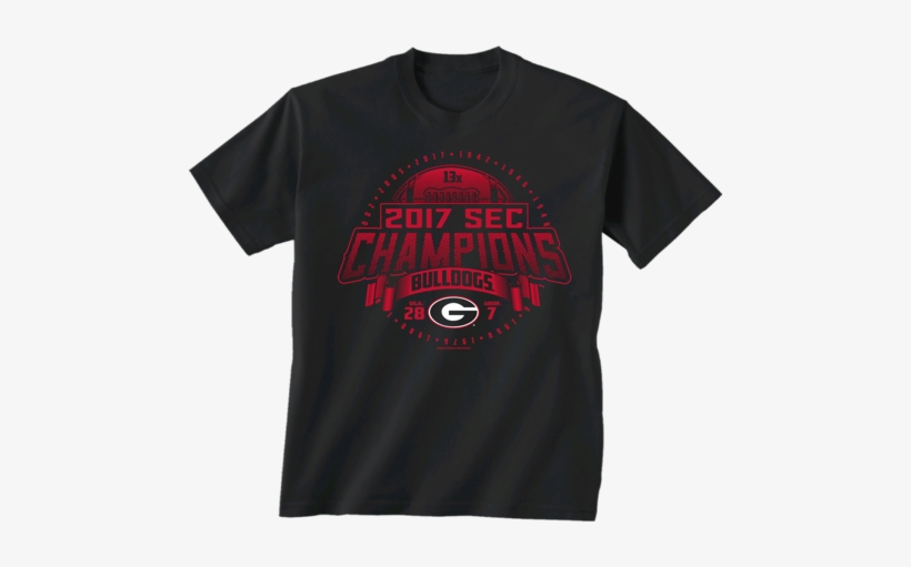 Uga "sec Championship Score" Shirt - Georgia Rose Bowl Shirt, transparent png #3768849