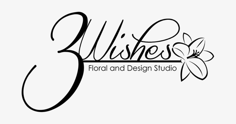 3 Wishes Floral And Design Studio - 3 Wishes Logo Transparent, transparent png #3768869
