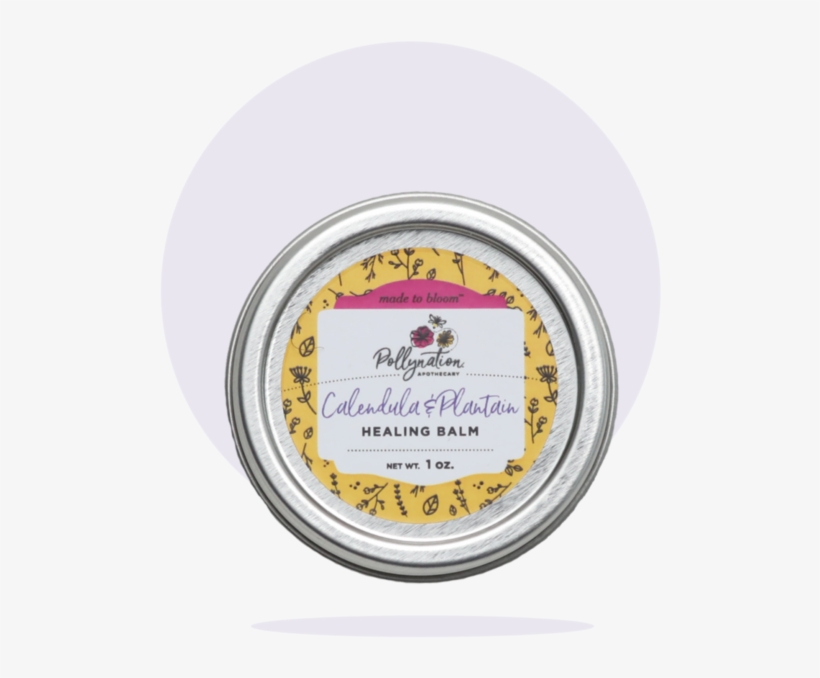 Calendula & Plantain Healing Balm • Pollynation Apothecary - Eye Shadow, transparent png #3769489