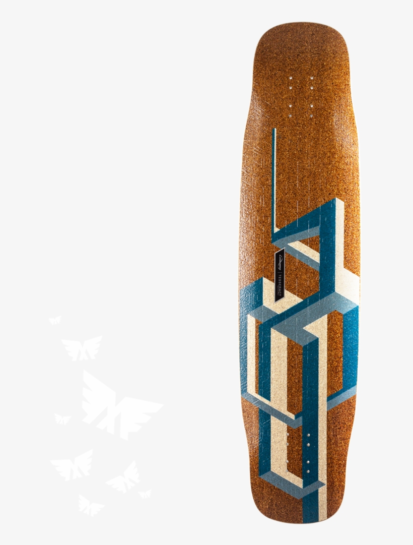 Loaded Basalt Tesseract Longboard Skateboard Deck W/grip - Longboard, transparent png #3769537