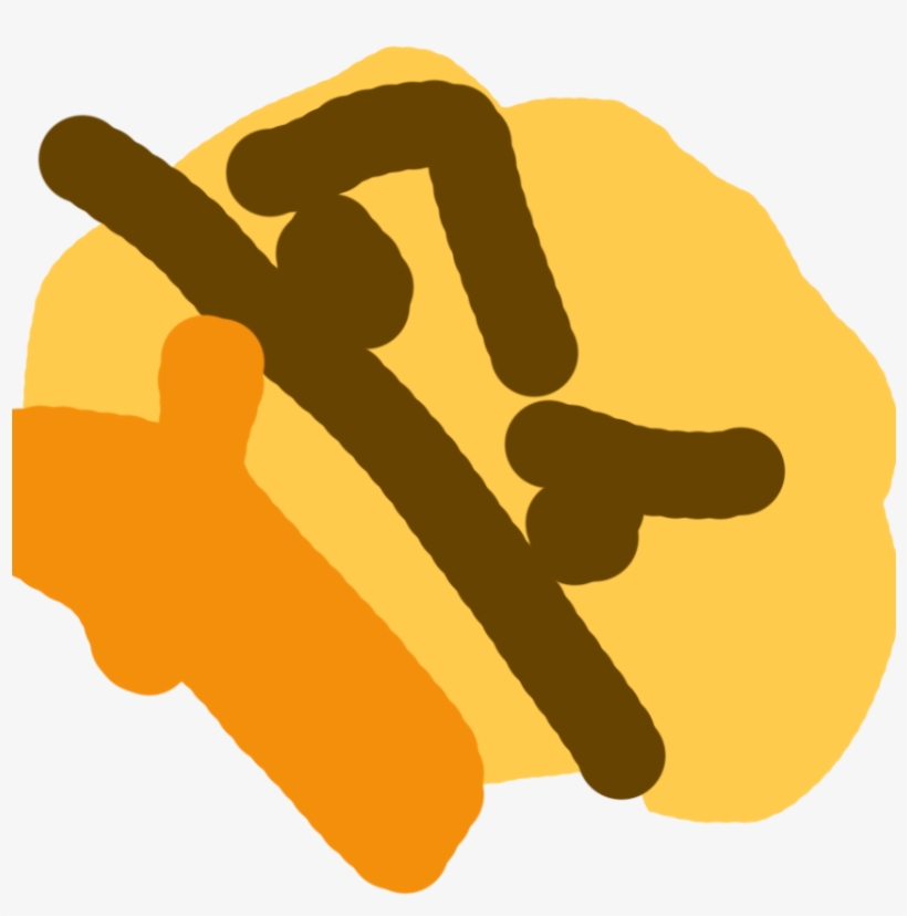 5 Apr - Russian Badger Thinking Emoji, transparent png #3769623