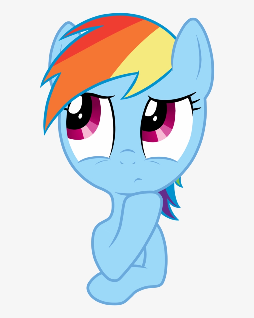 Icythewhite, Rainbow Dash, Safe, Simple Background, - Cartoon, transparent png #3769628