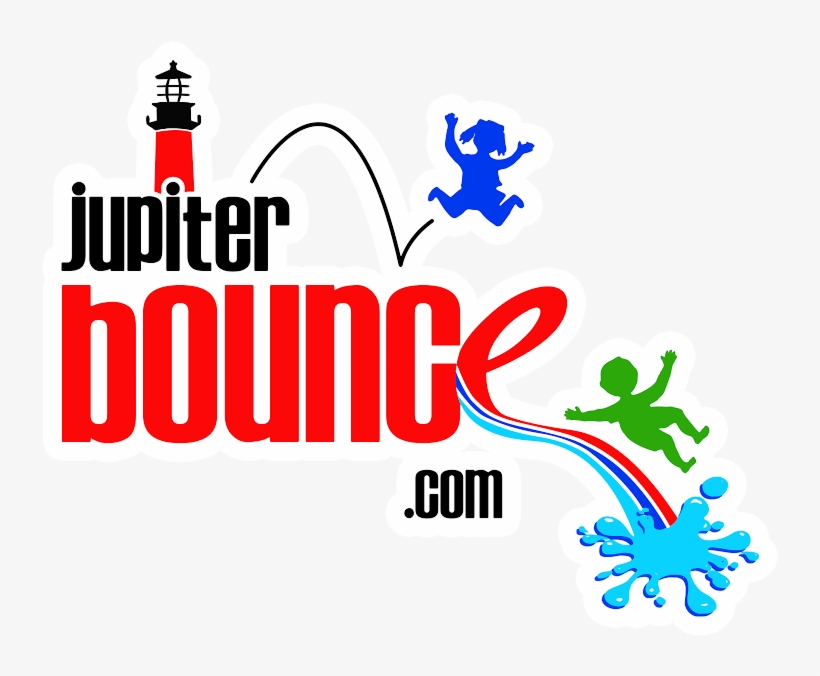 New Logo 2017 Udated White Border - Jupiter Bounce, transparent png #3769904