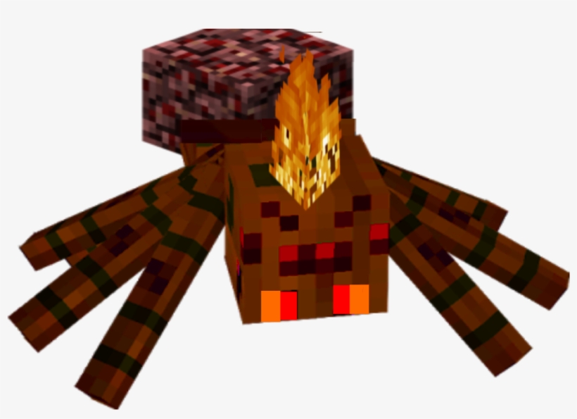 Nether Spider - Spider Minecraft, transparent png #3769976