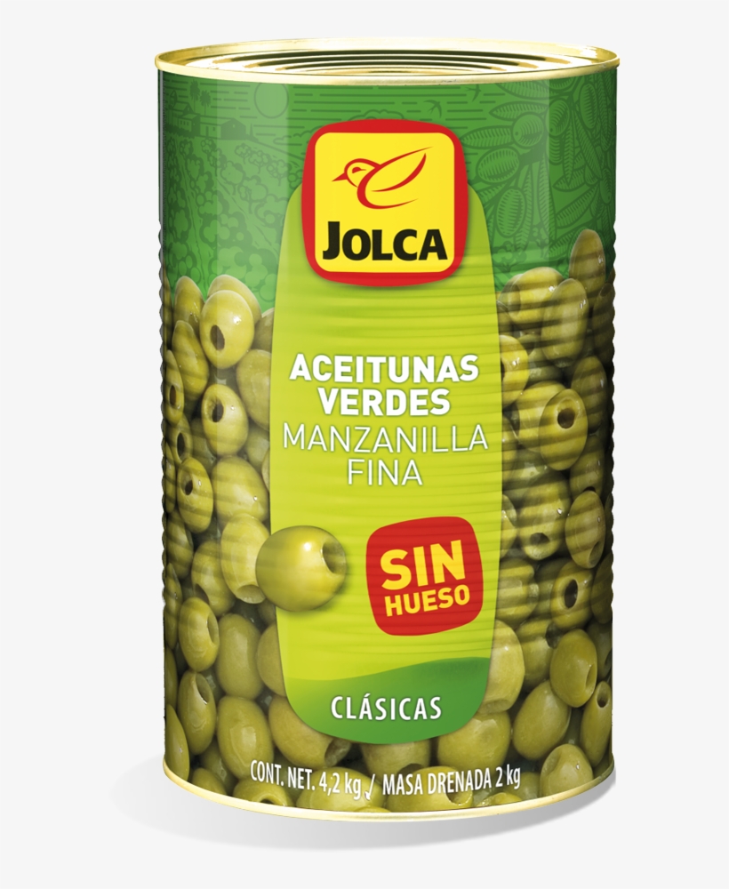 Manzanilla Sin Hueso Lata - Jolca, transparent png #3770125