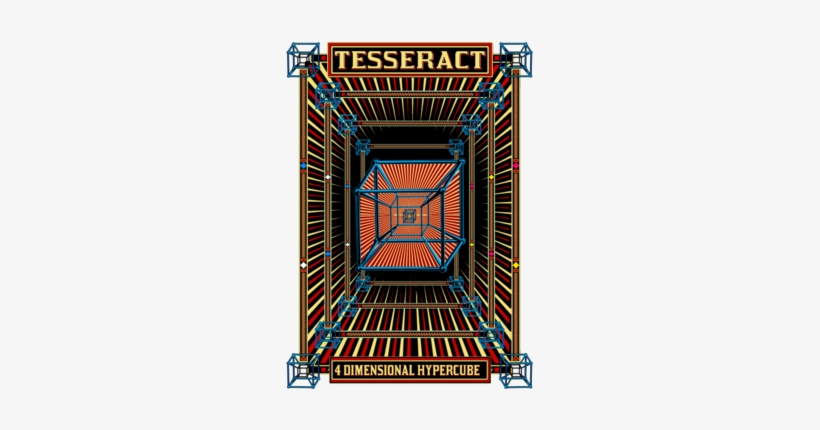 Tesseract 4d Hypercube-1 - Tesseract 4d Hypercube-1 Mug, transparent png #3770235