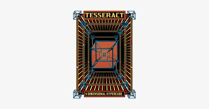 Tesseract 4d Hypercube-1 - Tesseract 4d Hypercube-1 Mug, transparent png #3770235