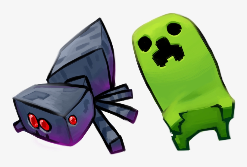 Creeper And Spider Drawn By Sido (slipknot) - Comics, transparent png #3770267