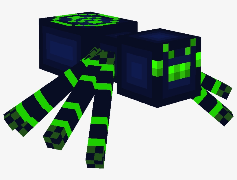 Minecraft Cave Spider Papercraft 