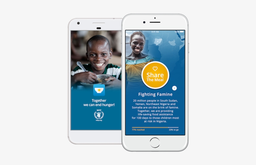 So How Can You Help Get The Sharethemeal App And Find - World Food Programme, transparent png #3770411