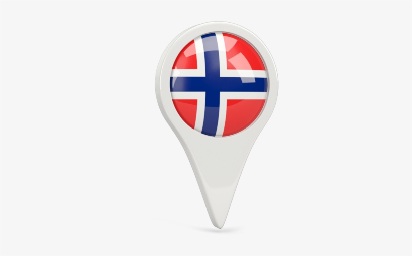 Illustration Of Flag Of Norway - Norway Icon, transparent png #3770704