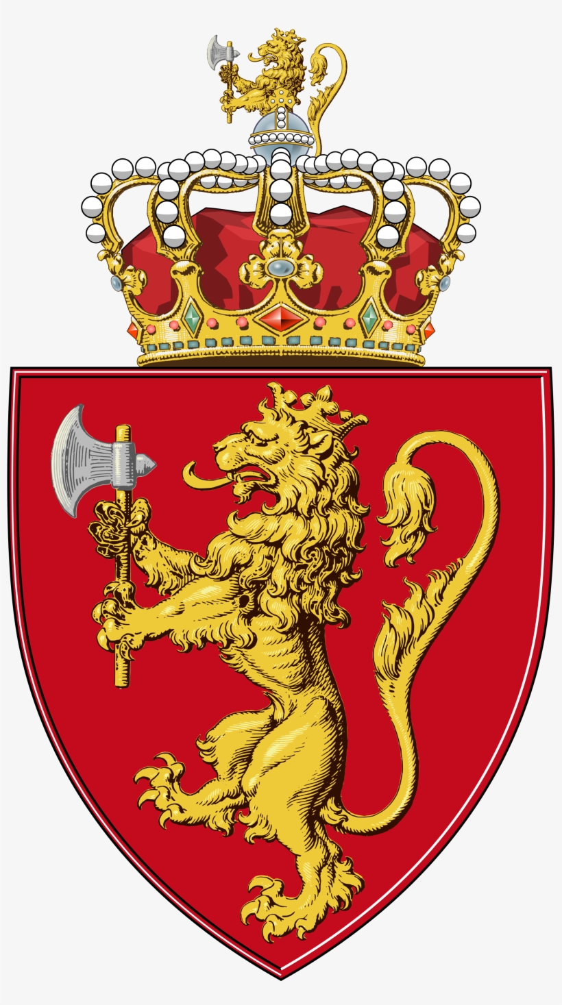 Coat Of Arms Norway - Coat Of Arms Of Norway, transparent png #3771035
