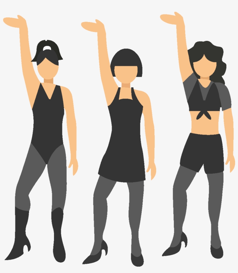 Elementos De Baile De Personaje Dibujado A Mano - Girl Vector Tall Png, transparent png #3771255