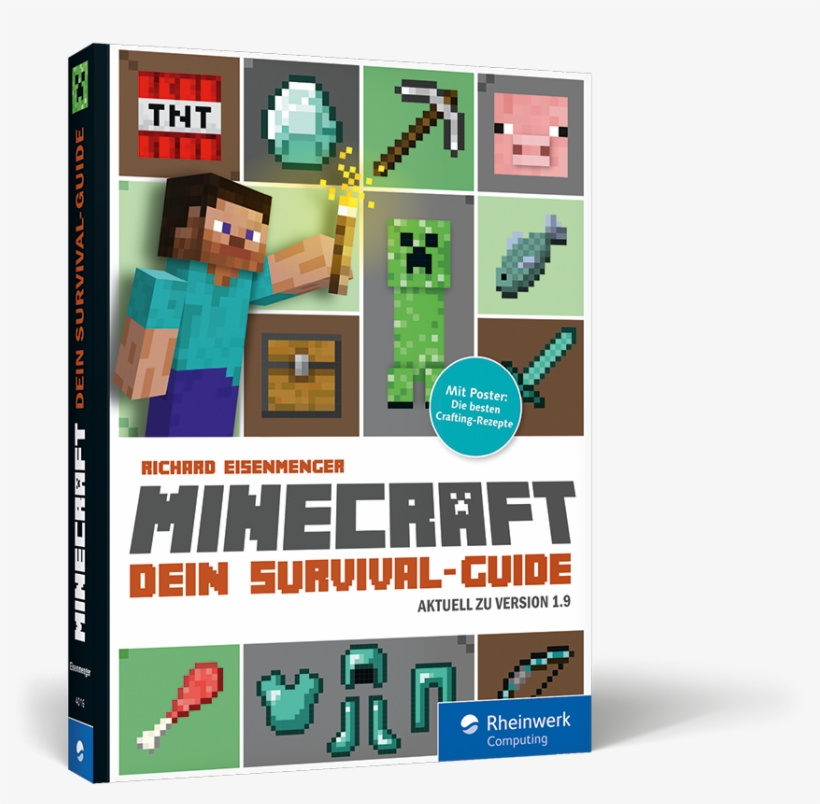Epub The Meat Hook Meat Book - Minecraft - Dein Survival-guide Book/buch, transparent png #3771257
