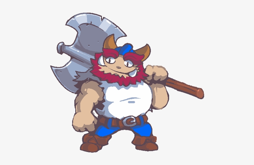 He'll Gladly Tell You That His Axe Is Called Felicia - Cartoon, transparent png #3771589