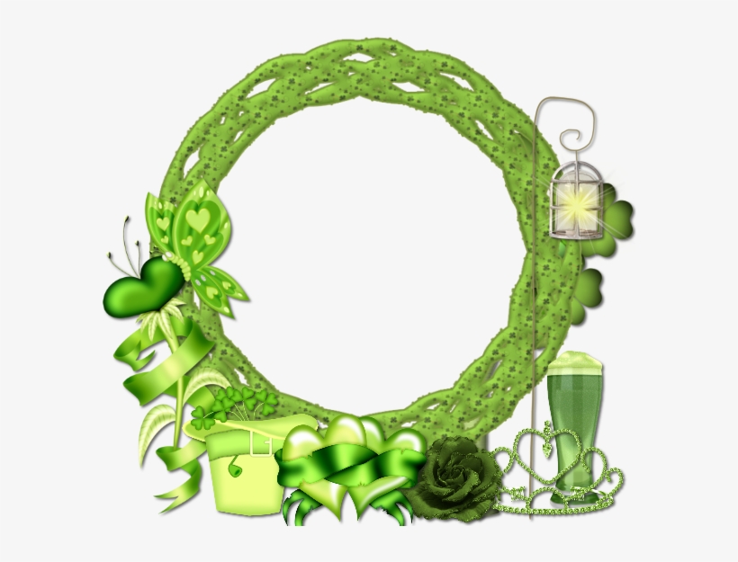 Tubed Frames Png's - St Patrick's Day Frame Png, transparent png #3771778
