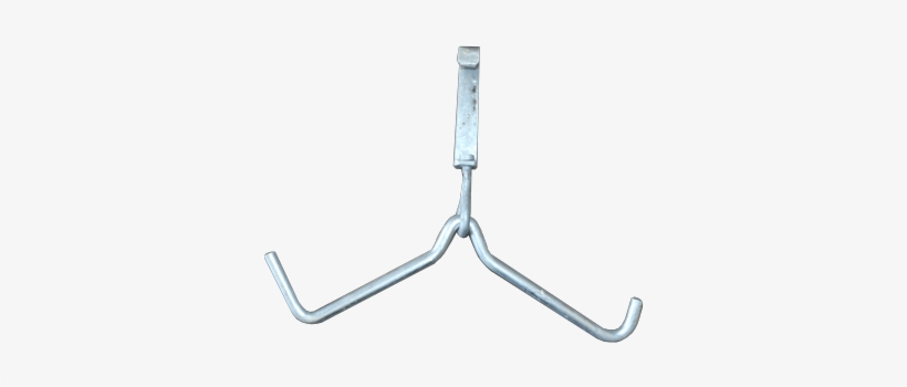 Galvanised Gambrel - Clothes Hanger, transparent png #3772184