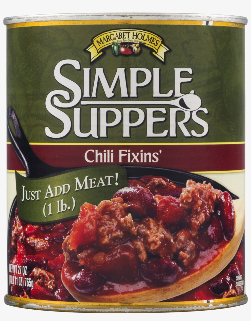Margaret Holmes Simple Suppers Chili Fixins' - 27 Oz, transparent png #3772205