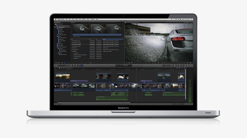 Final Cut Pro X Is Now Available In The Mac App Store, - Macbook Pro Final Cut X, transparent png #3772365
