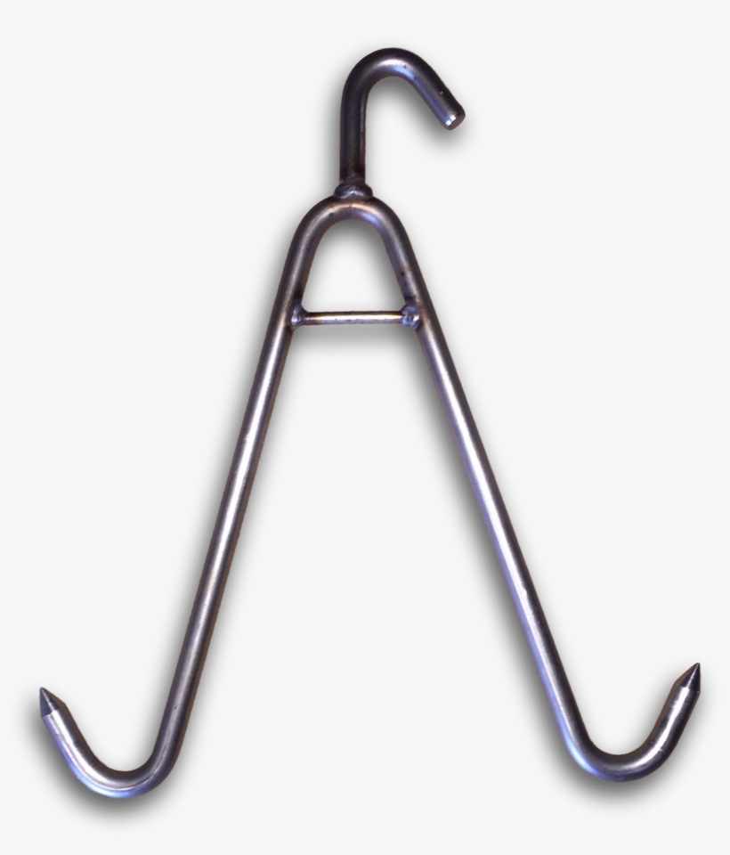 Pig Splitting Gambrel - Gambrelling For Slaughterhouse, transparent png #3772488