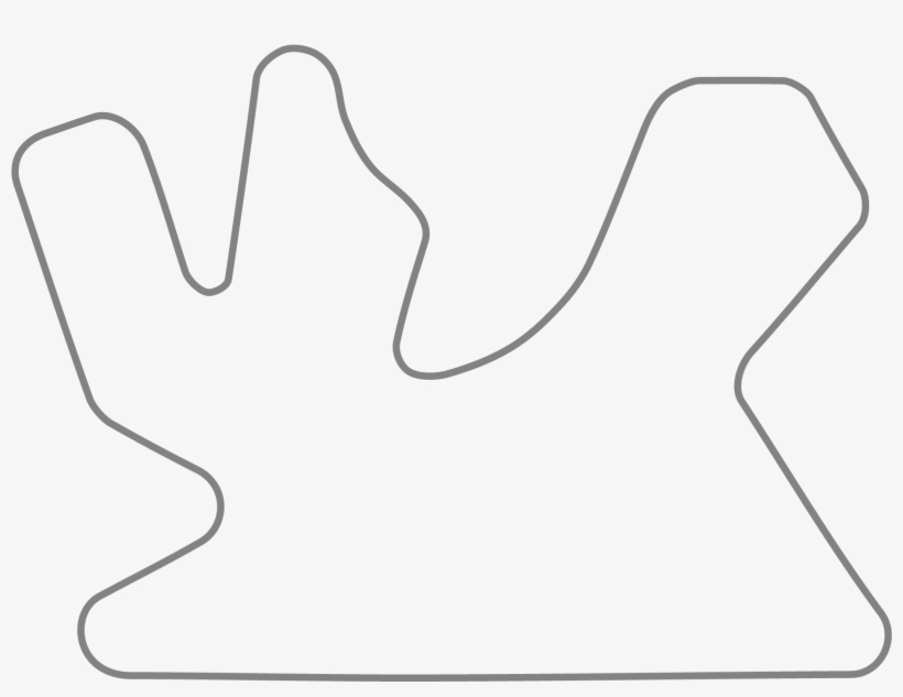 Losail Circuit - Drawing, transparent png #3772789