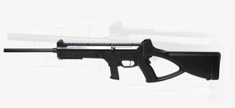 Caracal Cc10 Full - Beretta 9mm Carbine Cx4, transparent png #3772946