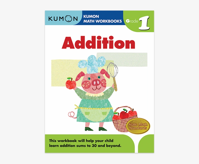 Grade 1 Addition - Kumon Books Grade 1, transparent png #3773374