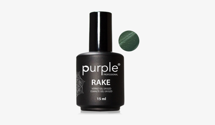 Purple Gel Polish Rake 15ml - Purple Verniz Gel Base, transparent png #3773645